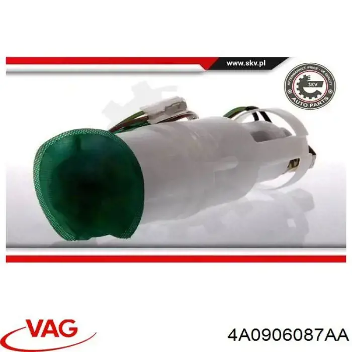 Насос топливный электрический 4A0906087AA VAG