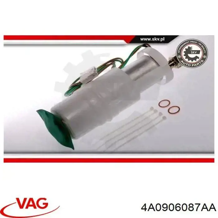 Купить 4A0906087AA VAG Топливный насос погружной электрический