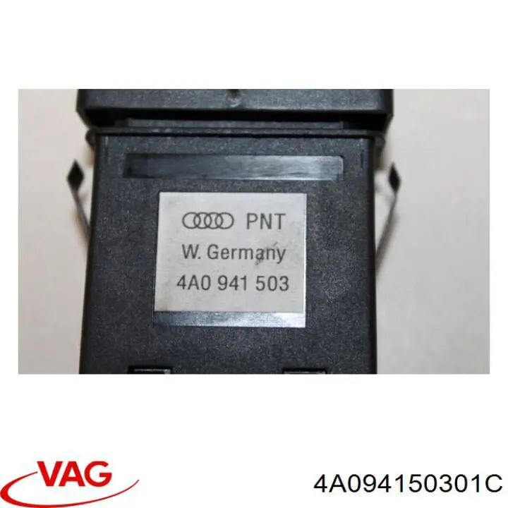 Купить 4A094150301C VAG Кнопка включения обогрева заднего стекла