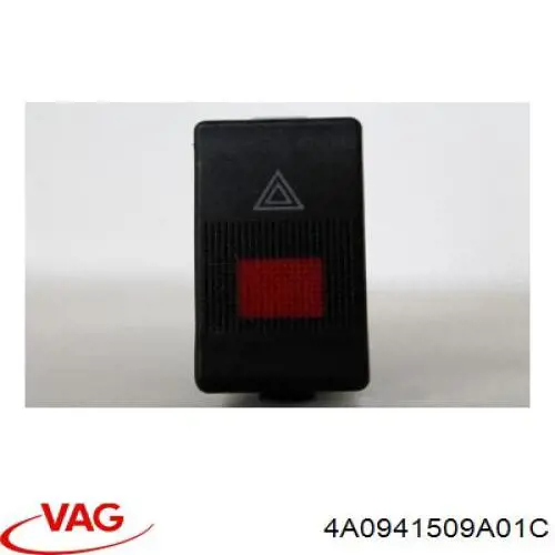 Кнопка аварийного сигнала VAG 4A0941509A01C цена, от 11.88 USD