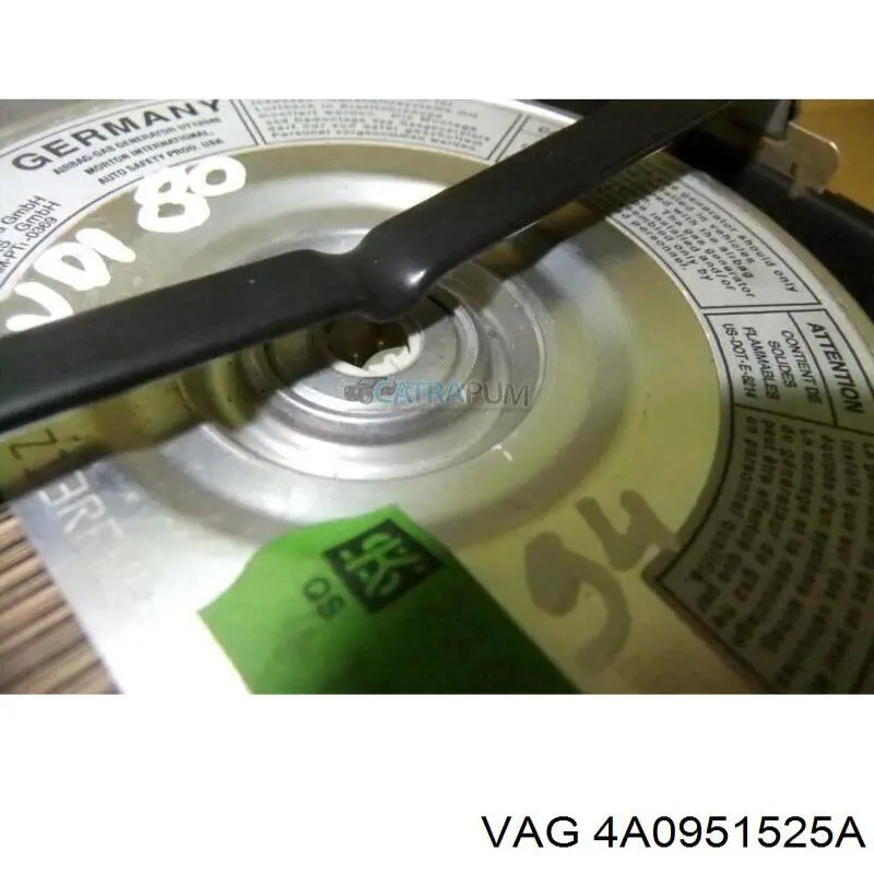 Купить 4A0951525A01C VAG Подушка AIRBAG водительская