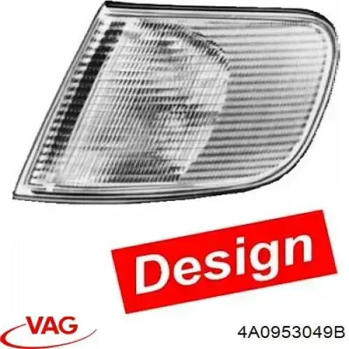 Купить 4A0953049B VAG Поворотник левый