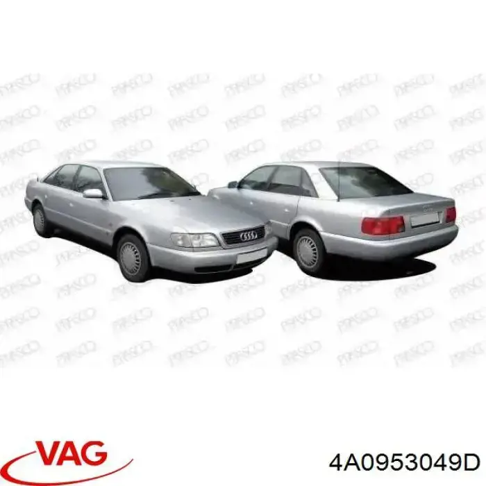 Поворотник левый 185266012B TYC