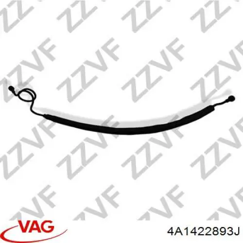 Патрубок высокого давления гидроусилителя VAG 4A1422893J цена, от 162.69 USD