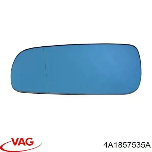 Купить 4A1857535A VAG Стекло зеркала заднего вида, левого