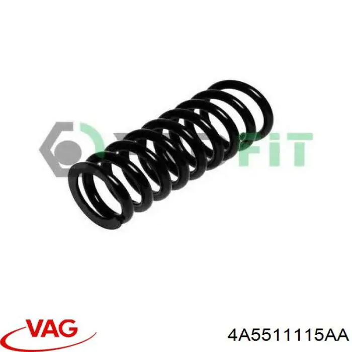 4A5511115AA VAG Пружина подвески задняя