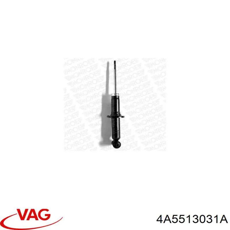 Стойка амортизатора задняя VAG 4A5513031A цена, от 162.67 USD