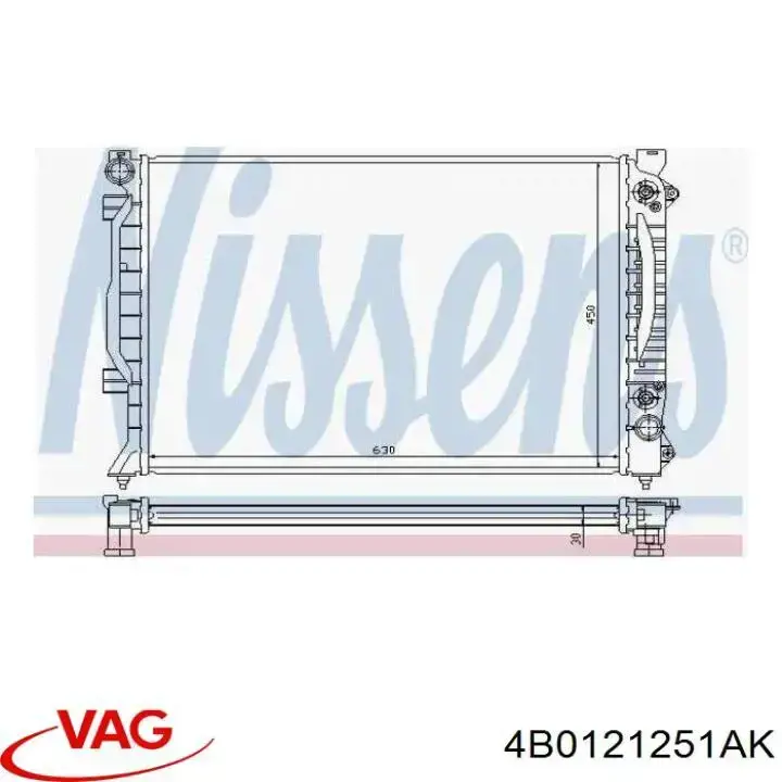 Радиатор 4B0121251AK VAG