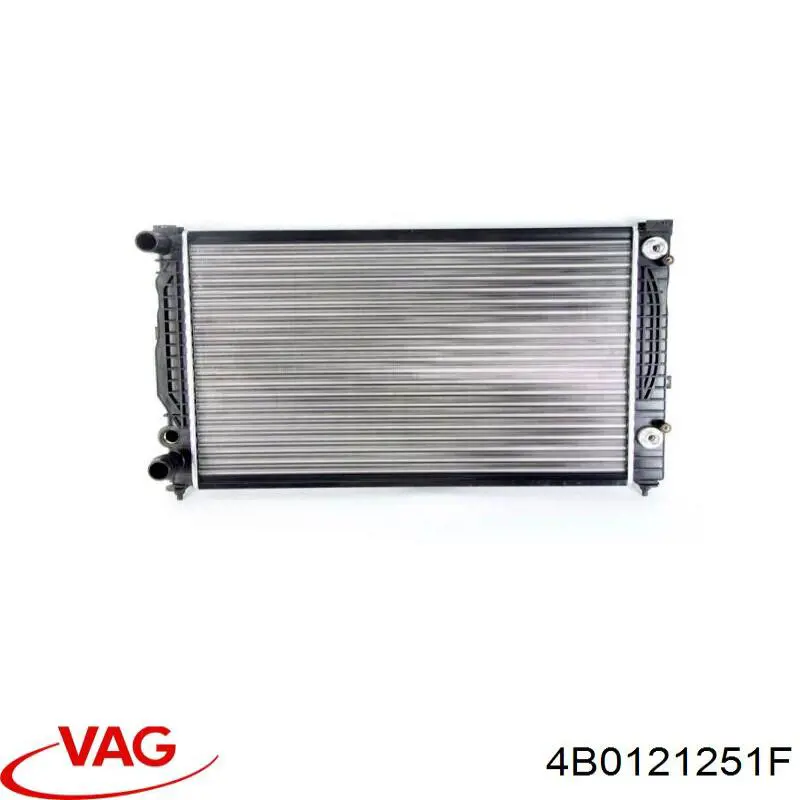 Купить 4B0121251F VAG Радиатор водяной