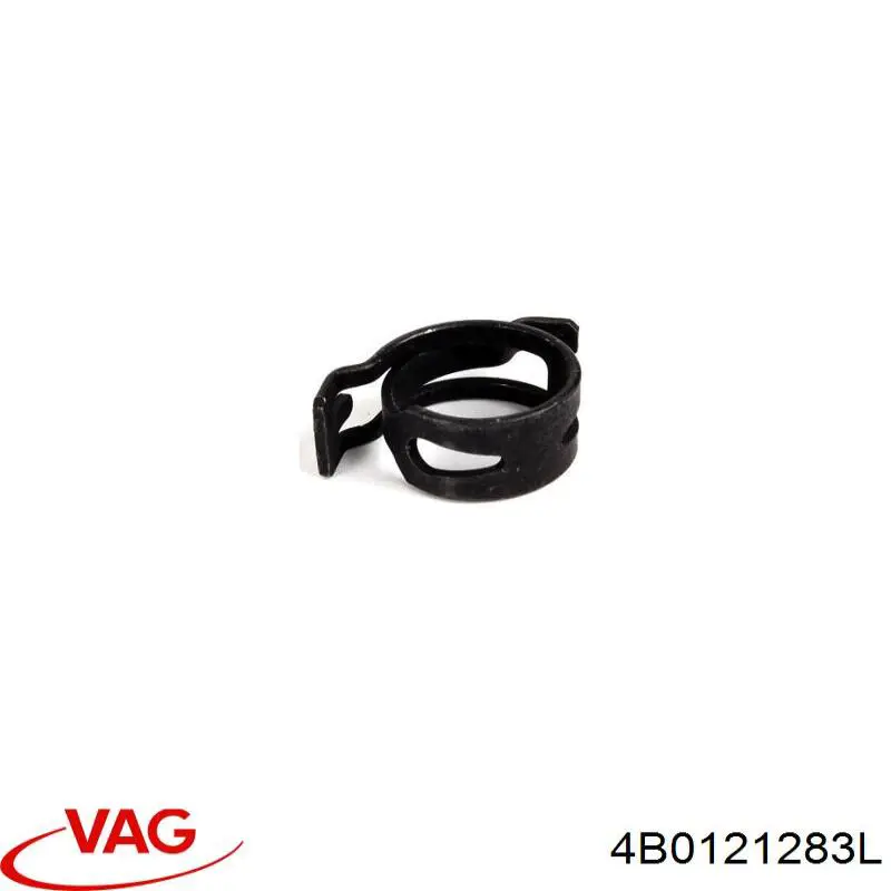 Воздуховод/дефлектор радиатора, левый VAG 4B0121283L