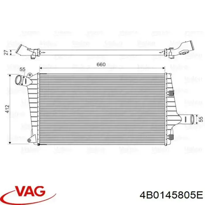 Система охлаждения наддувочного воздуха Mahle Original CI487000S цена, от 101.52 USD