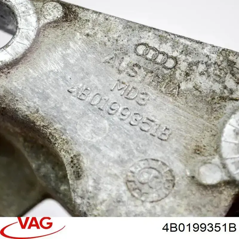 Кронштейн подушки (опоры) двигателя левой VAG 4B0199351B цена, от 10.13 USD