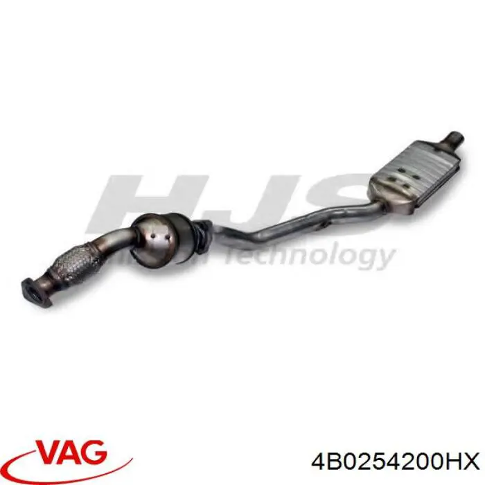 4B0254200HX VAG convertidor - catalisador