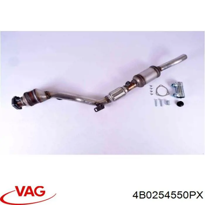 Купить 4B0253012NX VAG Передняя часть глушителя