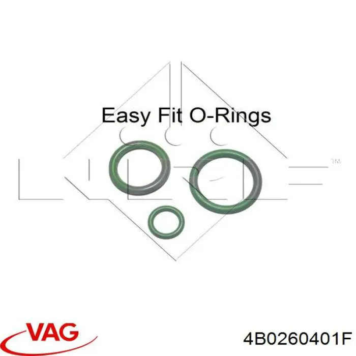 Радиатор охлаждения кондиционера VAG 4B0260401F