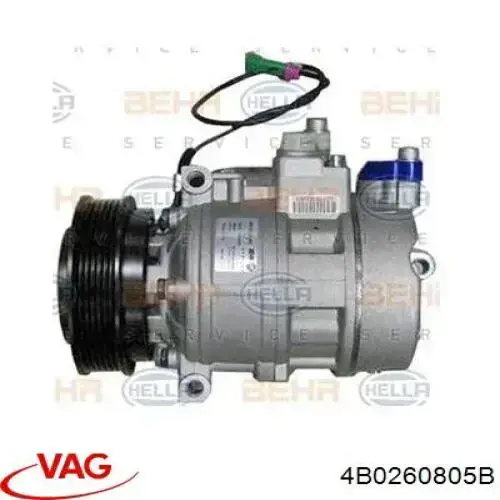 Купить 4B0260805B VAG Компрессор климатической установки