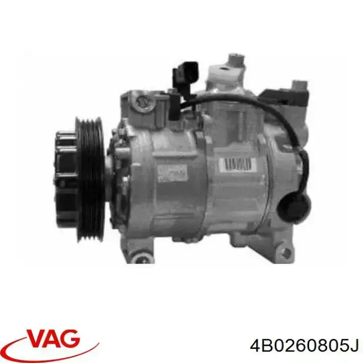 Компрессор кондиционера 4B0260805J VAG