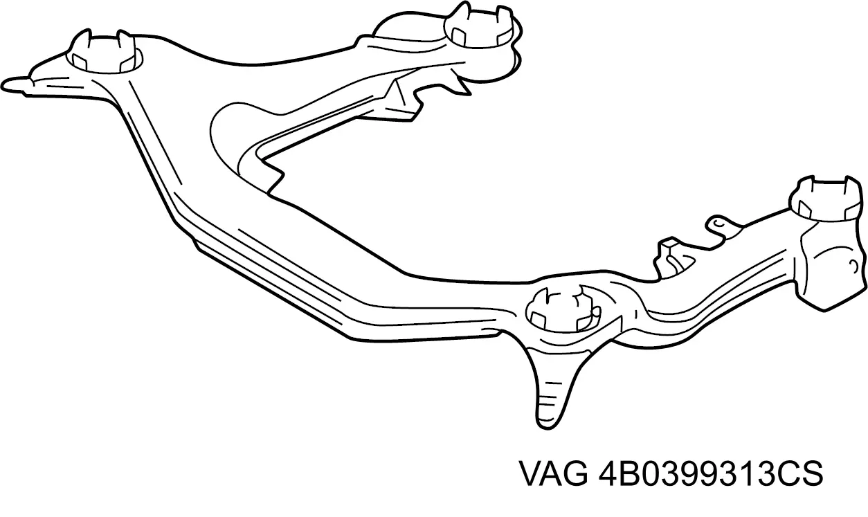 Передняя балка VAG 4B0399313CS цена, от 33.82 USD