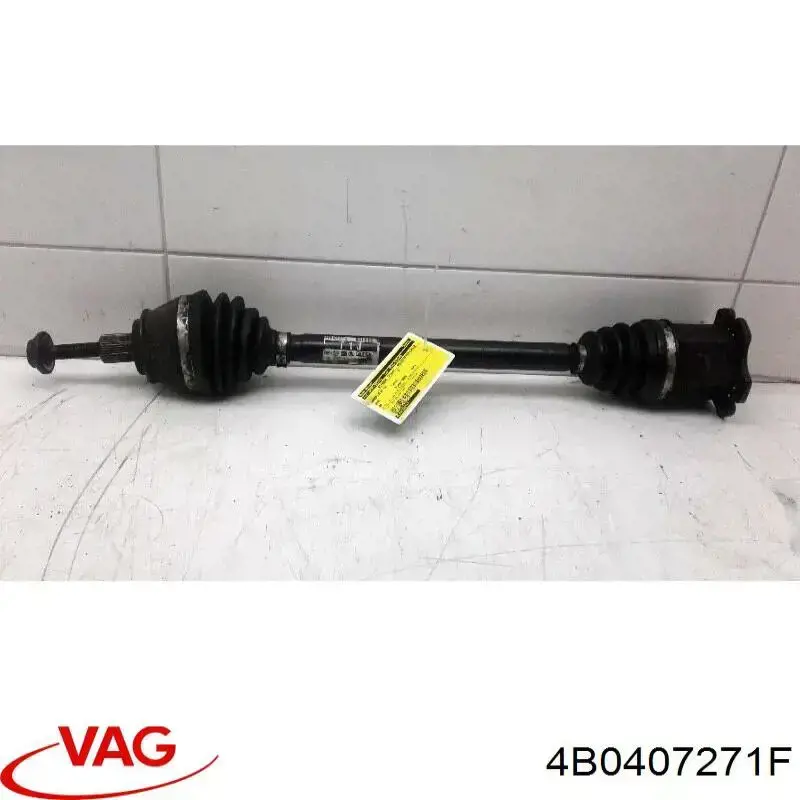 4B0407271F VAG Полуось передняя левая