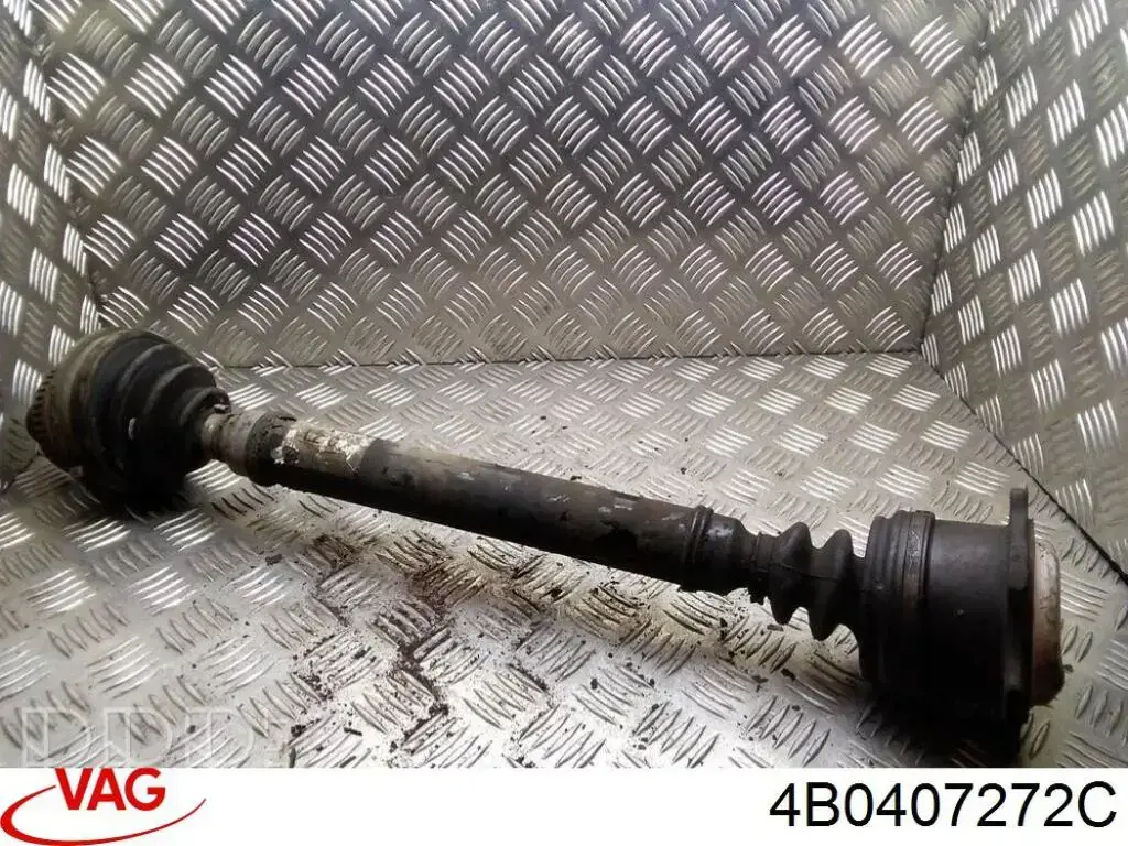 4B0407452AX VAG Полуось передняя, правая
