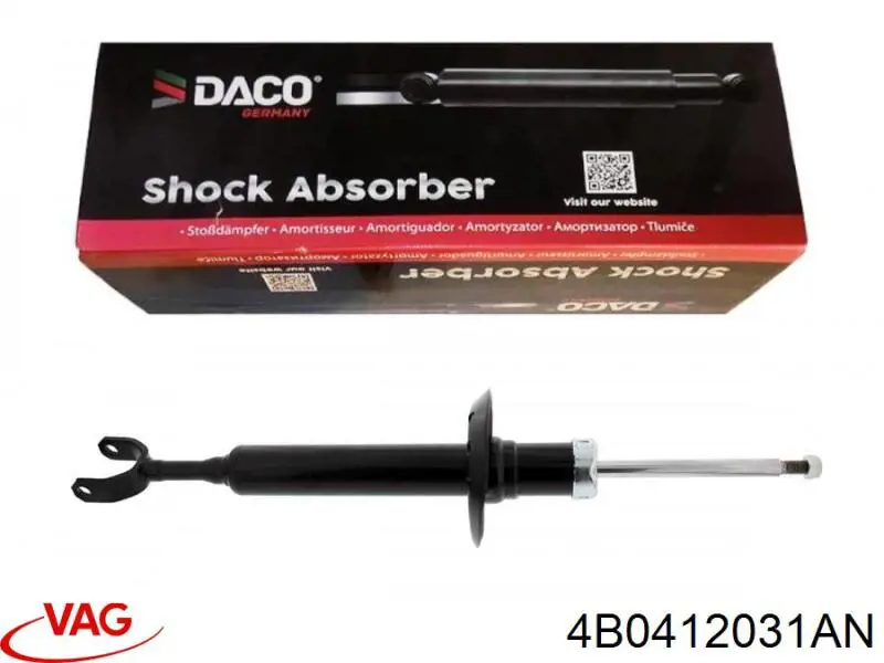 Стойка амортизатора передняя VAG 4B0412031AN цена, от 64.66 USD