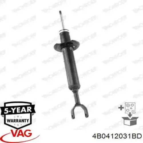 Амортизатор передний 4B0412031BD VAG