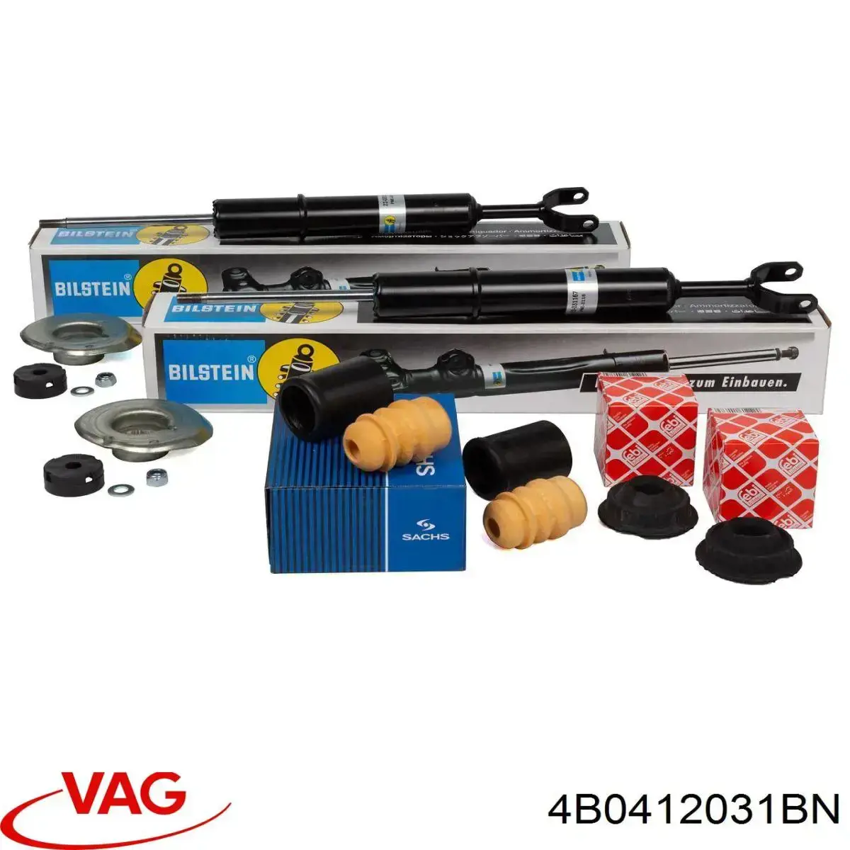 Амортизаторы передние VAG 4B0412031BN