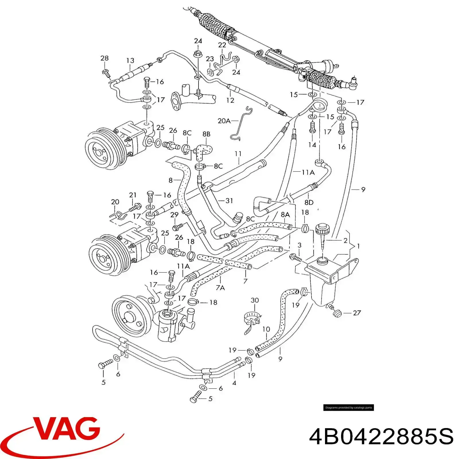  4B0422885S VAG