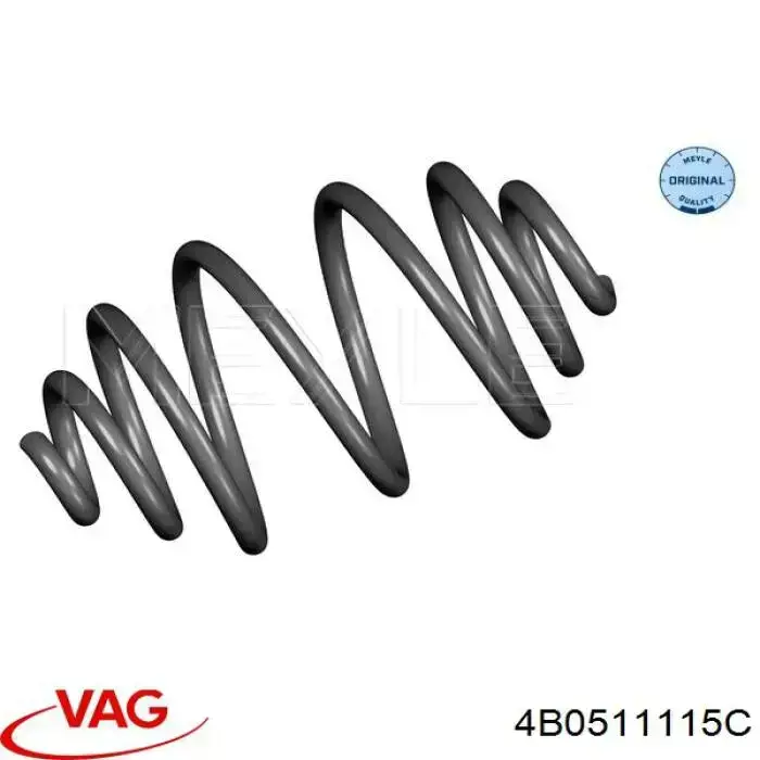 Пружина амортизатора VAG 4B0511115C цена, от 27.49 USD