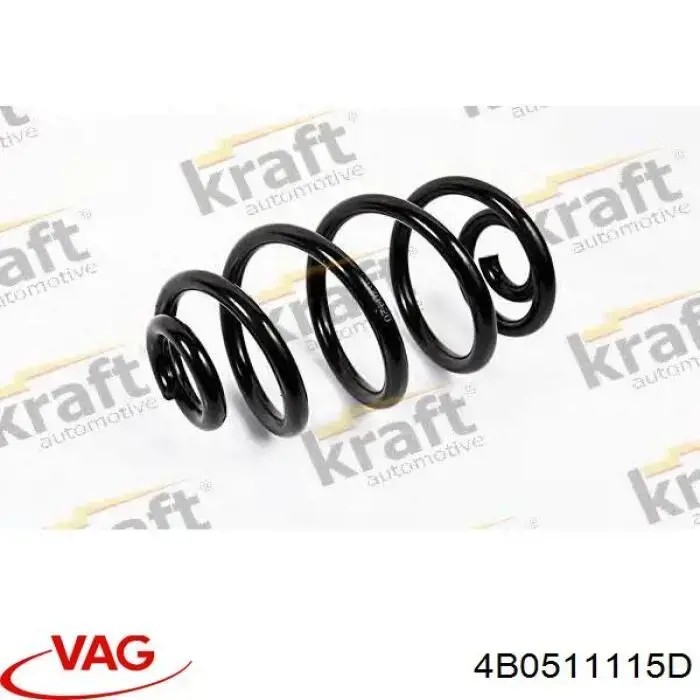 Пружина амортизатора VAG 4B0511115D цена, от 31.49 USD