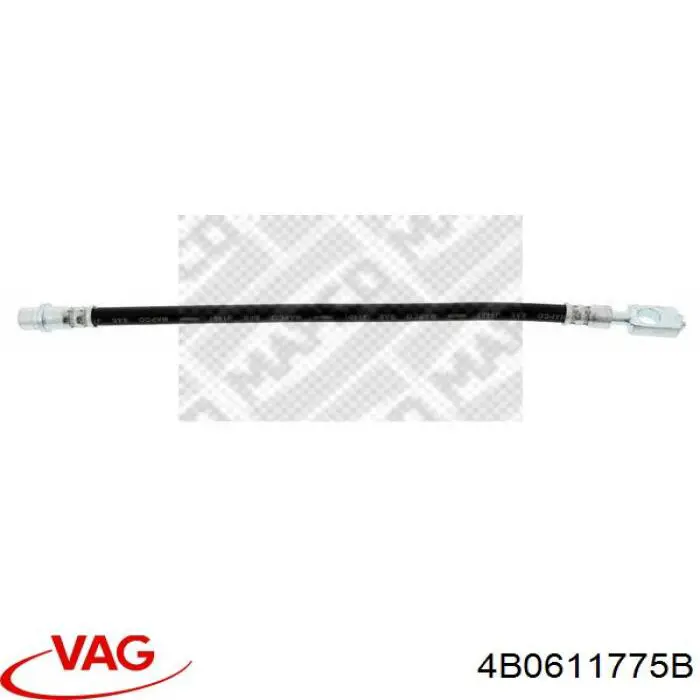 Шланг тормозной задний VAG 4B0611775B