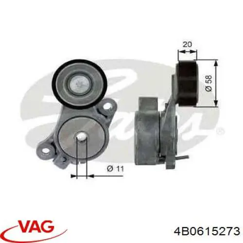 4B0615273 VAG штуцер прокачки суппорта тормозного переднего
