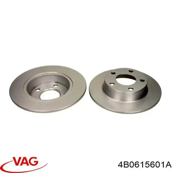 Задний тормозной диск VAG 4B0615601A цена, от 30.78 USD