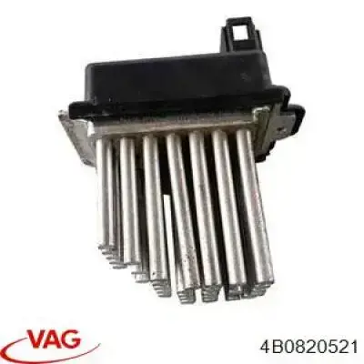 Резистор (сопротивление) вентилятора печки (отопителя салона) VAG 4B0820521