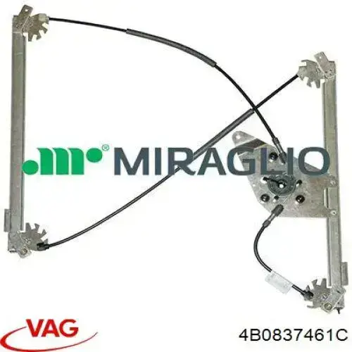 Механизм стеклоподъемника водительской двери VAG 4B0837461C цена, от 25.40 USD