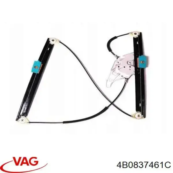 Механизм стеклоподъемника водительской двери VAG 4B0837461C цена, от 25.40 USD