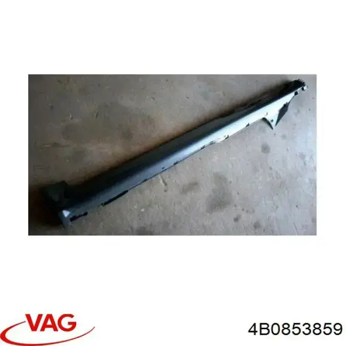 4B0853859 VAG Накладка наружняя (молдинг) порога, левый