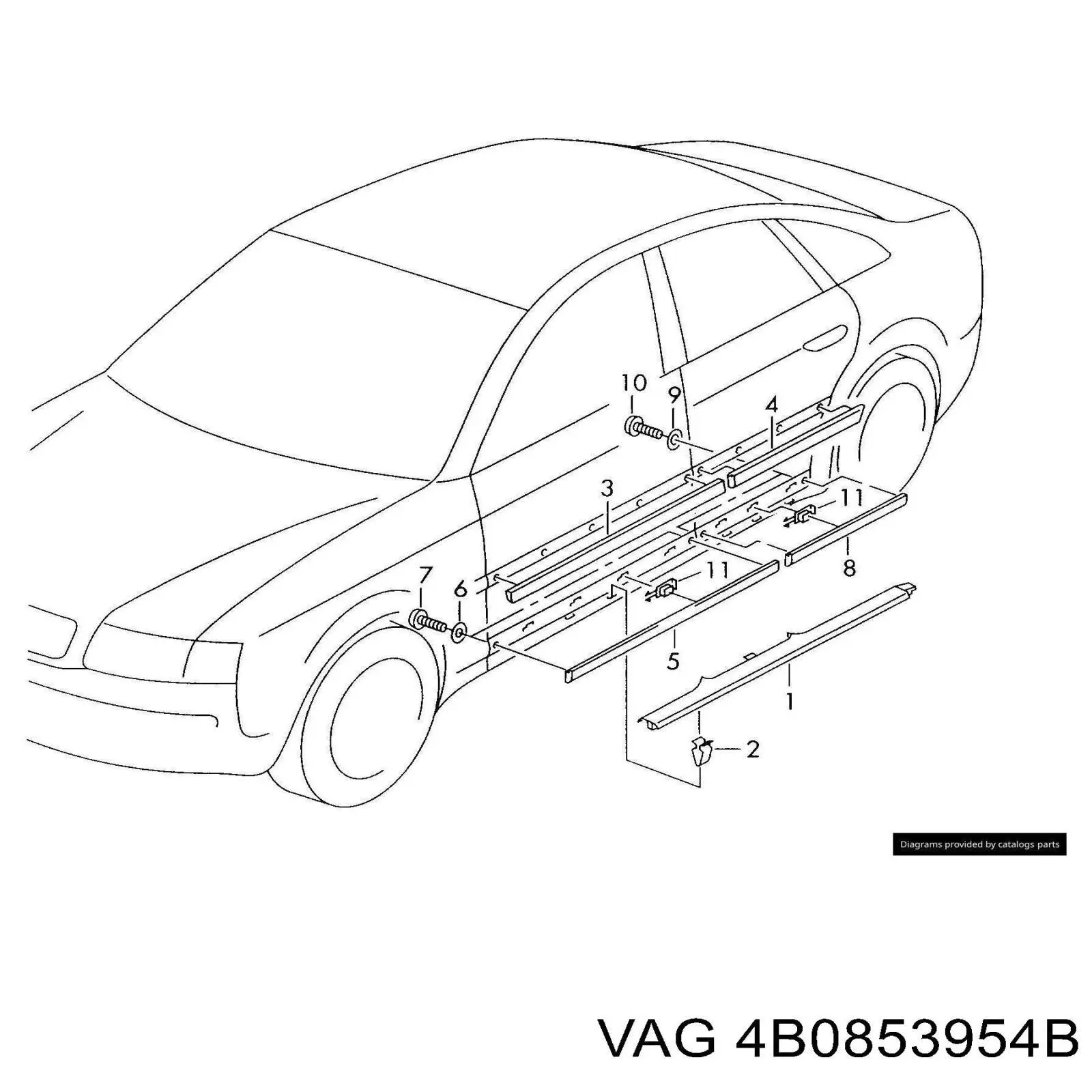  4B0853954B VAG