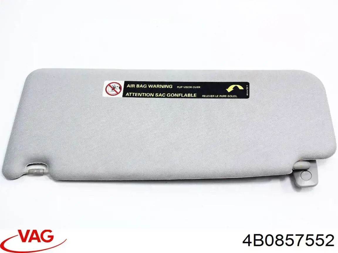 Козырек солнцезащитный автомобиля VAG 4B0857552 цена, от 11.29 USD