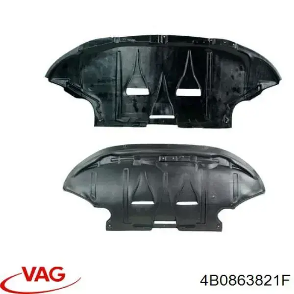 Защита двигателя 4B0863821F VAG