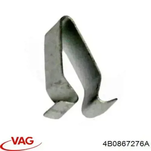 4B0867276A VAG cápsula (prendedor de fixação de revestimento de tampa de porta-malas)