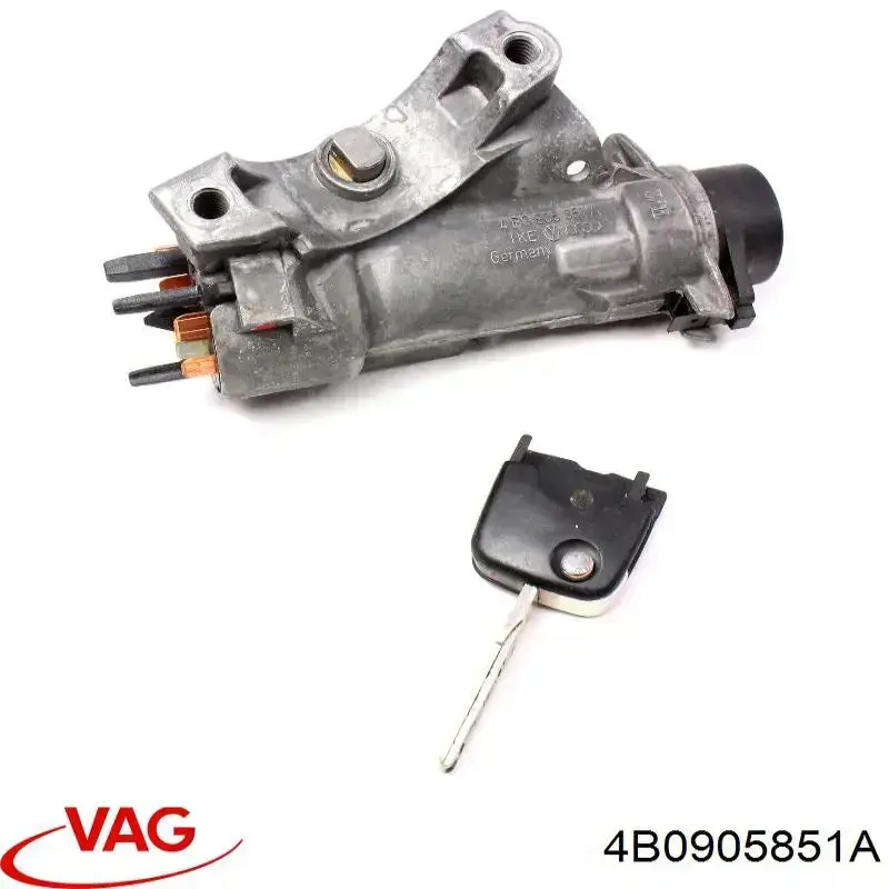 Купить 4B0905851A VAG Замок зажигания
