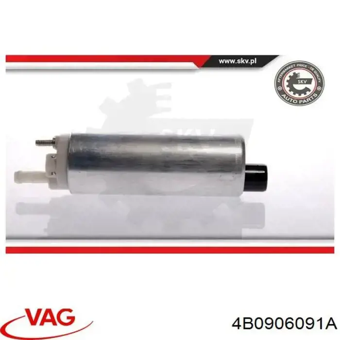 Элемент-турбинка топливного насоса VAG 4B0906091A
