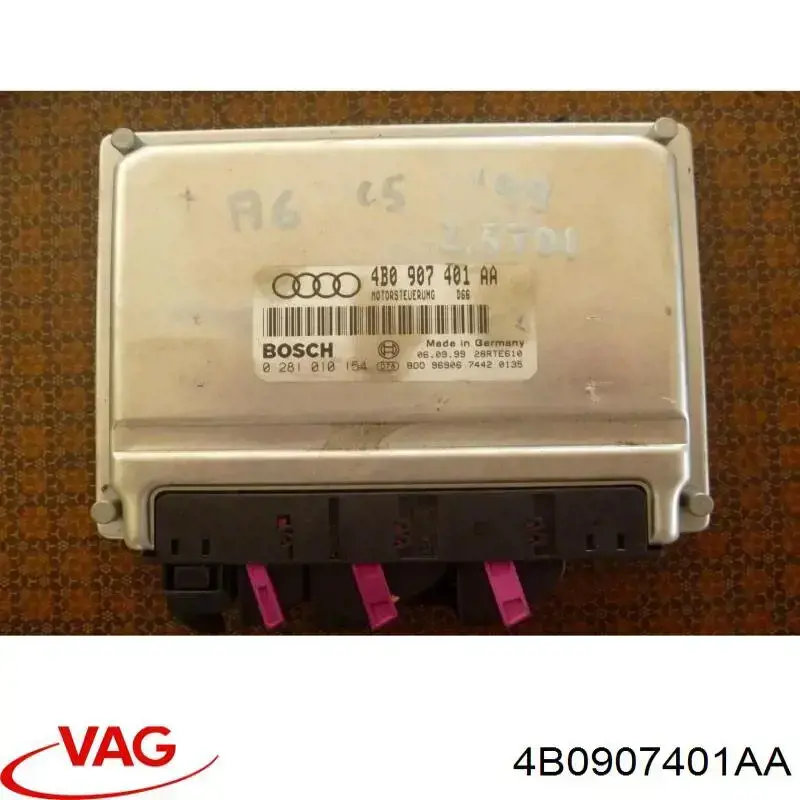 4B0907401AA VAG Мозги двигателя