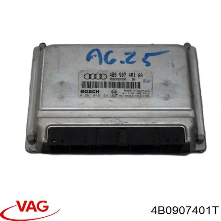 ЭБУ двигателем VAG 4B0907401T цена, от 63.35 USD