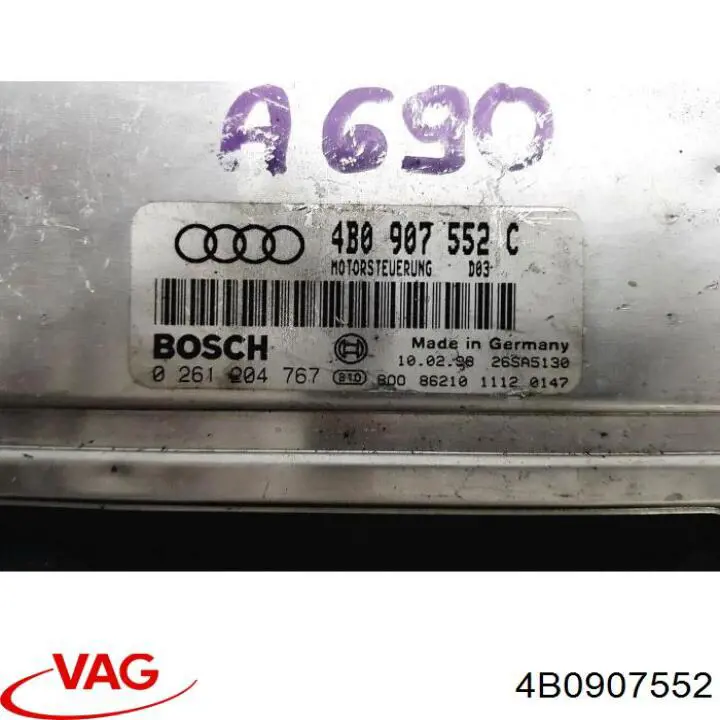  VAG 4B0907552 цена, от 207.22 USD