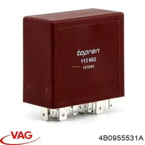 Реле стеклоочистителя VAG 4B0955531A