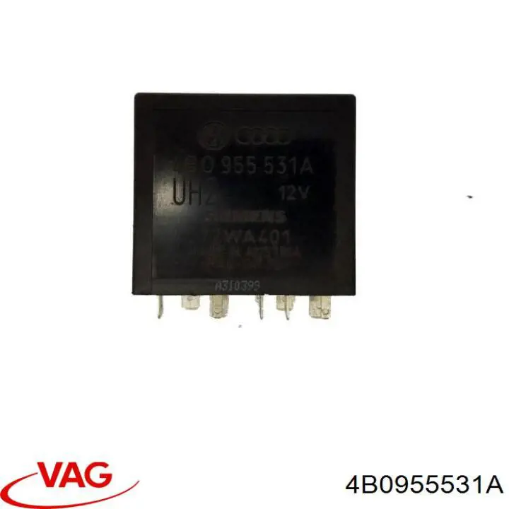 Реле дворников 4B0955531A VAG