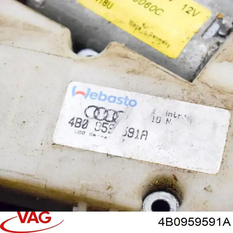 4B0959591E VAG Мотор привода люка