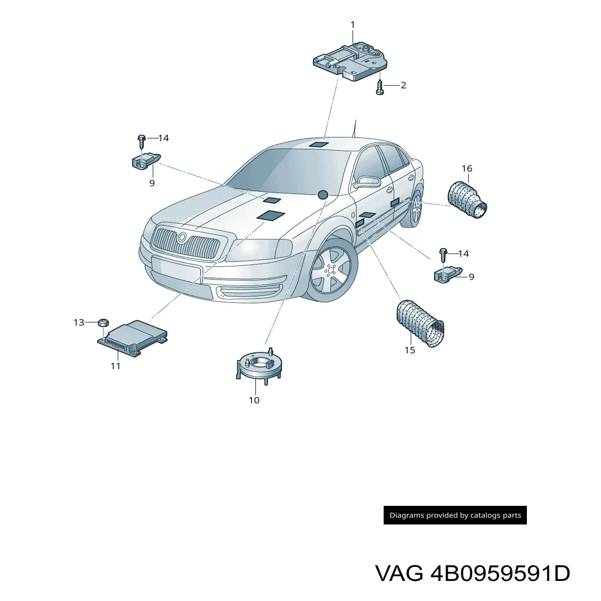 Мотор привода люка VAG 4B0959591D цена, от 28.22 USD